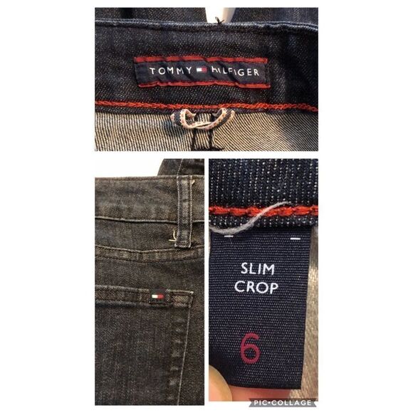 Tommy Hilfiger Slim Crop Jeans, size 6 - Picture 7 of 8